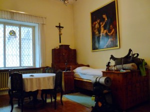 Szent Péter kolostor - vendégszoba